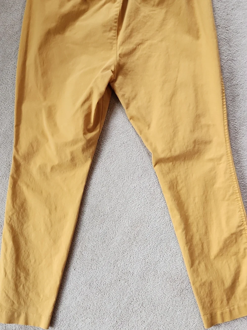 Old Navy Pixie Chinos Yellow - 12 - Picture 7 of 7